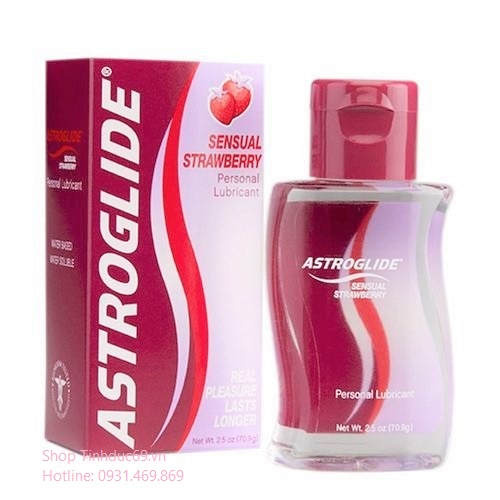 Gel Bôi Trơn Astroglide Strawberry - 100% Hàng Mỹ (S450)