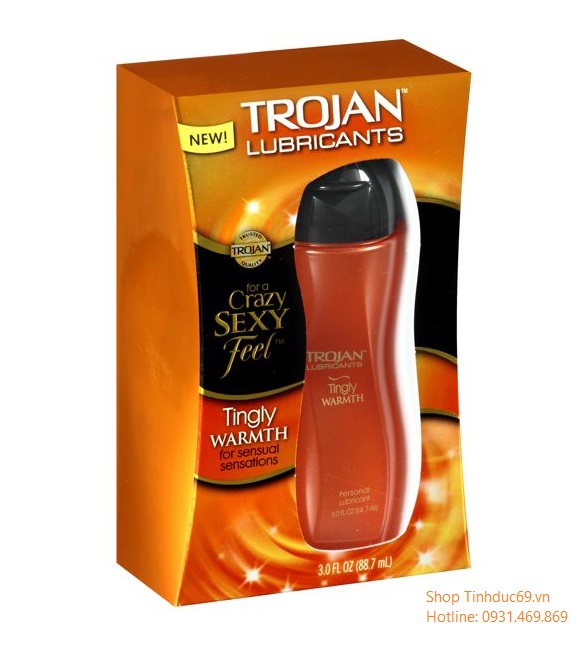 Gel Bôi Trơn Se Khít Cực Vip - Trojan Crazy - Hàng USA (C1150)