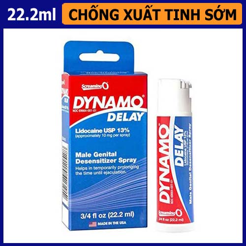 Chai Xịt Dynamo Kéo Dài Quan Hệ Tức Thì - Hiệu Quả 100% (K0500)