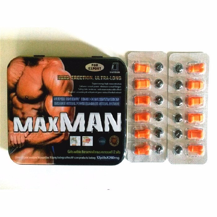 Thảo Dược Tăng Cường Sinh Lý Cực Hiệu Quả Maxman  (T650)