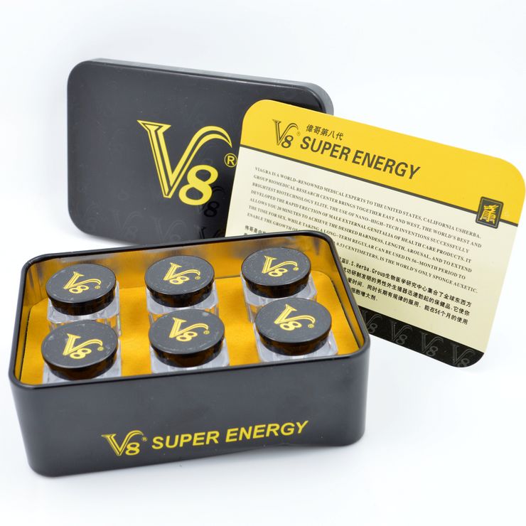 Thuốc Cường Dương Cực Chuẩn V8 Super Enegry - Cực Hiệu Quả (C1400)