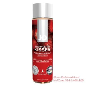 Gel Tăng Khoái Cảm Jo Strawberry - Vị Dâu - 100% Hiệu Quả (S300)