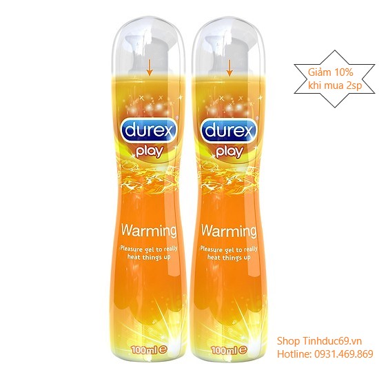 Gel Bôi Trơn Ấm Nóng Nhẹ Nhàng - Durex Warming  (S230)