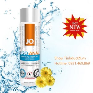 Gel Bôi Trơn Hậu Môn JO Warming - Tính Ấm Gốc Nước (S570)